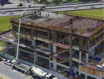 Equipamentos TIP foram usados para escoramento de grandes cargas