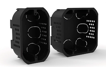 Caixa elétrica Nano Drywall é fixa sem o uso de espelho