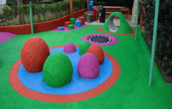Pisos emborrachados para Playground